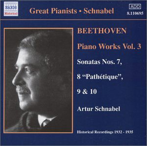 BEETHOVEN: Piano Works Vol.3 - Artur Schnabel - Muzyka - Naxos Historical - 0636943169520 - 2 grudnia 2002