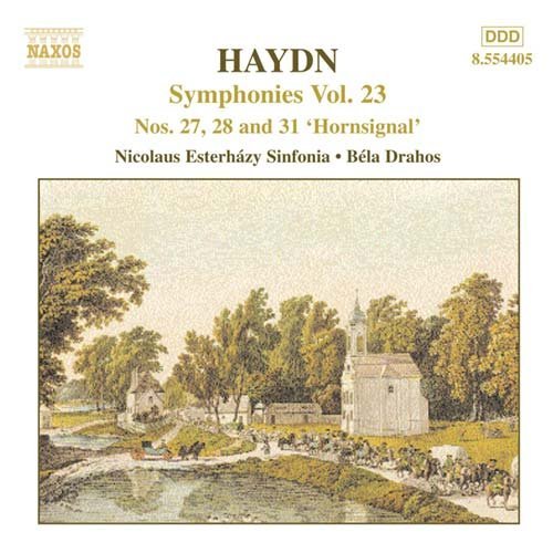 Symphonies 23 - Haydn / Nicolaus Esterhazy Sinfonia / Drahos - Musik - NAXOS - 0636943440520 - 20 februari 2001