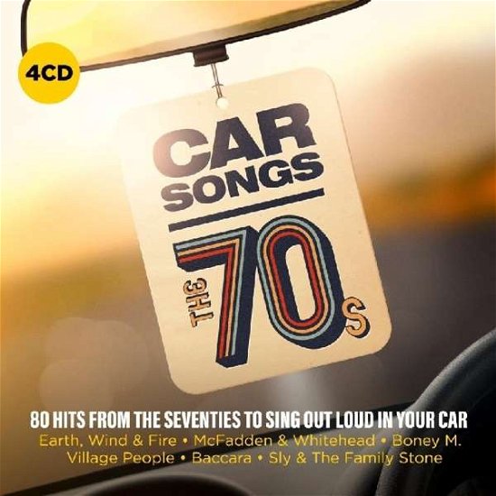 Cover for Car Songs - the 70s (CD) (2019)