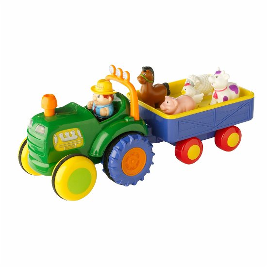 Cover for Happy Baby · Farm Tractor With Trailer (502038) (MERCH)