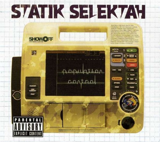 Cover for Statik Selektah · Population Control (CD) [Digipak] (2017)