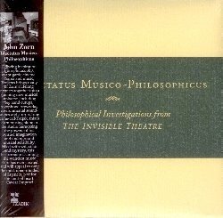 Tractatus Musico-Philosophicus - John Zorn - Muziek - TZADIK - 0702397836520 - 8 november 2019
