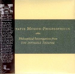 Tractatus Musico-Philosophicus - John Zorn - Música - TZADIK - 0702397836520 - 8 de novembro de 2019