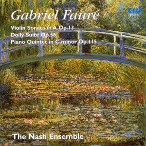 Violin Sonata in a Op 13 - Faure / Nash Ensemble - Musikk - CRD - 0708093350520 - 1. mai 2009