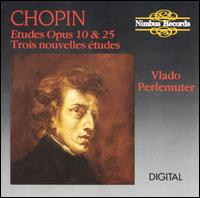 Cover for Chopin / Perlemuter · Etudes Opus 10 &amp; 25 (CD) (1992)