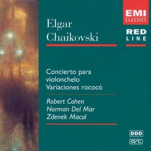 Cover for Cohen Robert / Del Mar Norman / Macal Zdenek · Elgar: Concierto Para Violonchelo / Chaikovski: Variaciones Rococo' (CD) (1998)