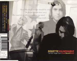 Vulnerable - Roxette - Muziek -  - 0724386515520 - 