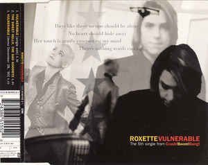Cover for Roxette · Vulnerable (CD)