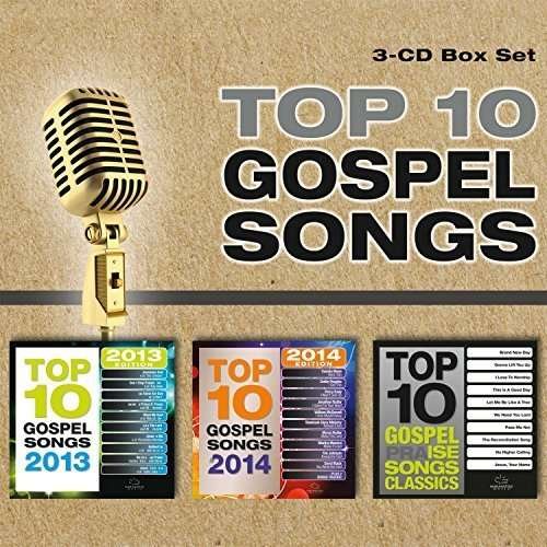 Cover for Top 10 Gospel Songs · Top 10 Gospel Songs -3cd Box Set- (CD)
