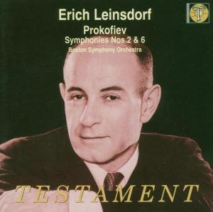 Cover for Erich Leinsdorf / Boston Symphony Orchestra · Sergei Prokofiev: Symphonies Nos 2 &amp; 6 (CD) (2005)