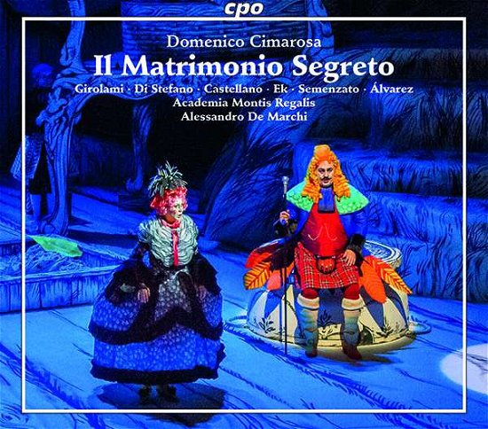 Cover for Cimarosa / Academia Montis Regalis / Marchi · Il Matrimonio Segreto (CD) (2021)