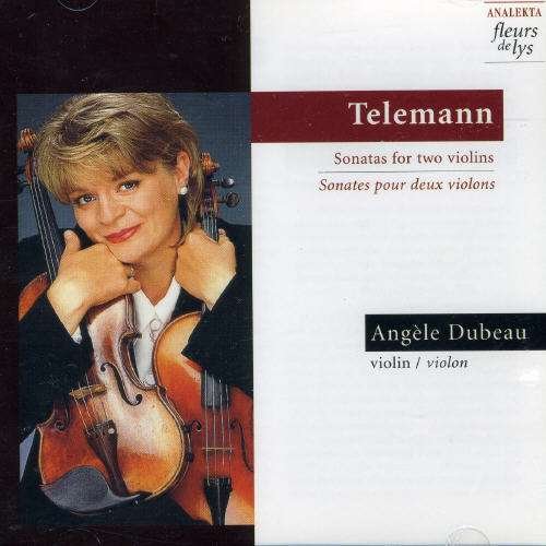 Cover for Angele Dubeau · * Telemann: Sonatas for Two Viol (CD) (2014)