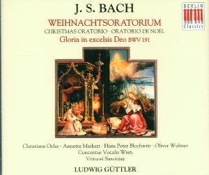 Cover for Bach / Virtuosi Saxoniae / Guttler · Complete Christmas Orantorio3 (CD) (2006)