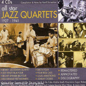Cover for All Star Jazz Quartets (CD) [Remastered edition] (2022)