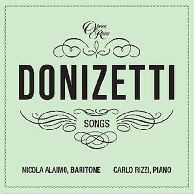 Cover for Nicola Alaimo &amp; Carlo Rizzi · Donizetti Songs Vol. 2 (CD) (2024)