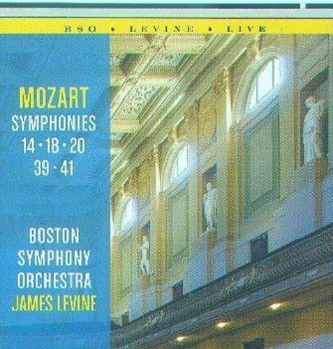 Cover for Boston Symphony Orchestra · Mozart: Symphonies 14, 18, 20, 39, 41 (CD) (2009)