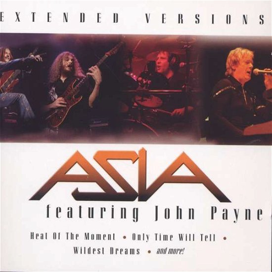 Cover for Asia · Extended Versions =live= (CD) (1990)