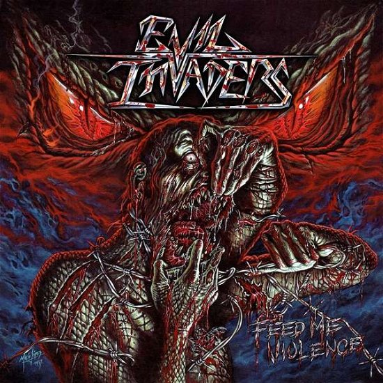 Cover for Evil Invaders · Feed Me Violence (LP) (2017)