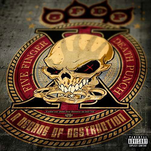 Cover for Five Finger Death Punch · A Decade of Destruction (CD) (2017)