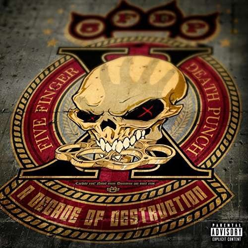 Cover for Five Finger Death Punch · A Decade Of Destruction (CD) (2017)