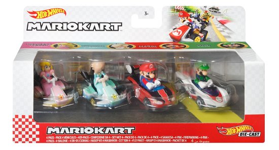 Cover for Hot Wheels · Hot Wheels Mario Kart Die Cast 4 Pack 2 (MERCH) (2022)
