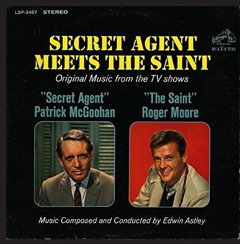 Cover for Edwin Astley · Secret Agent Meets The Saint (Tv Shows)-Astley,Edw (CD) (2016)