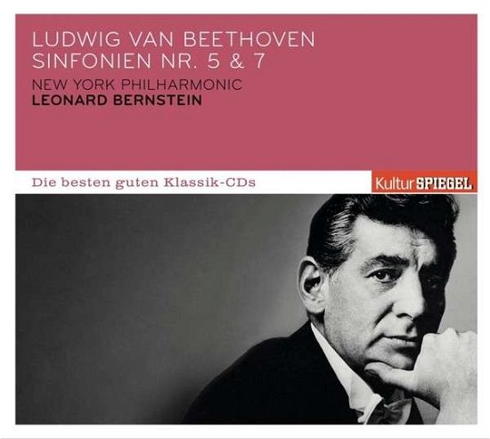 Cover for Bernstein,leonard / New York Philharmonic · Kulturspiegel: Die Besten Guten-sinfonien 5+7 (CD) (2013)