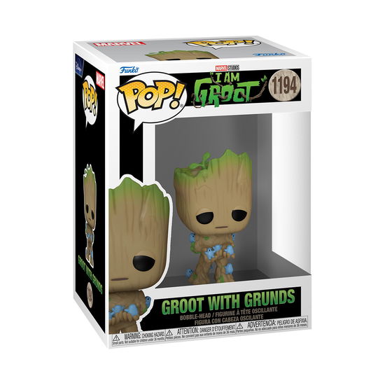 Cover for Funko · I AM GROOT - POP NÂ° 1194 - Groot with Grunds (Legetøj) (2023)