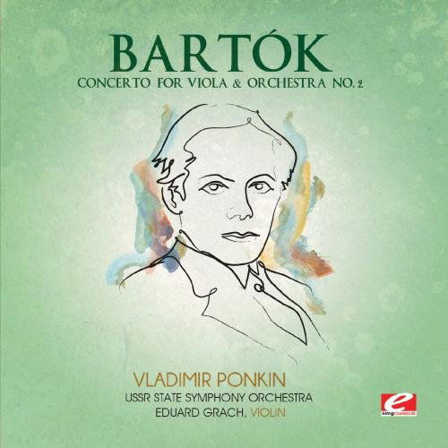 Concerto For Violin & Orchestra No 2 - Bartok - Musique - ESMM - 0894231554520 - 9 août 2013