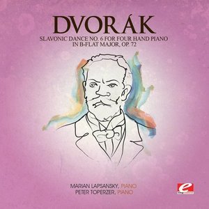 Slavonic Dance 6 Four Hand Piano B-Flat Maj 72-Dvo - Dvorak - Music - Essential - 0894231596520 - September 2, 2016