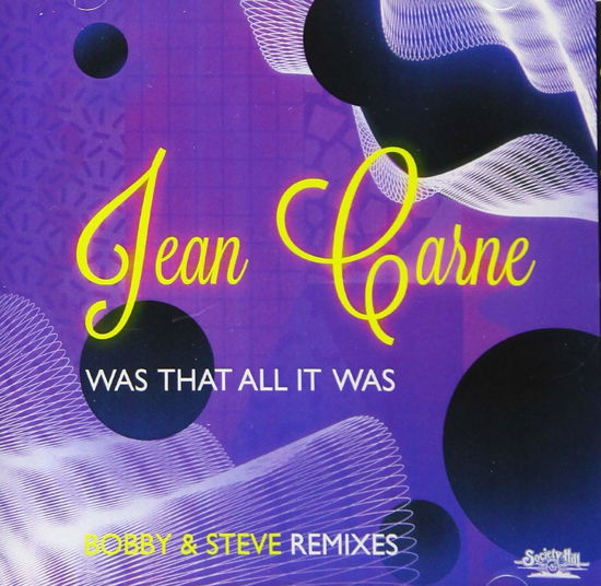 Cover for Jean Carne · Was That All It Was: Opolopo Remixes (CD)