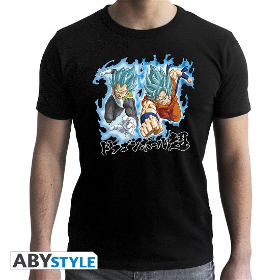 DRAGON BALL SUPER - Tshirt Goku & Vegeta man SS - T-Shirt Männer - Merchandise - ABYstyle - 3665361018520 - 7. februar 2019