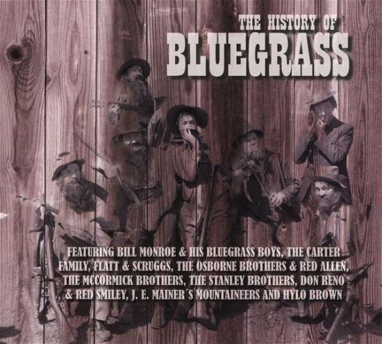 Cover for Bluegrass The History Of (CD) (2013)