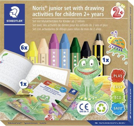 Cover for Staedtler · STAEDTLER Noris® junior 61 C1 Wachsmalstifte farbs (N/A)