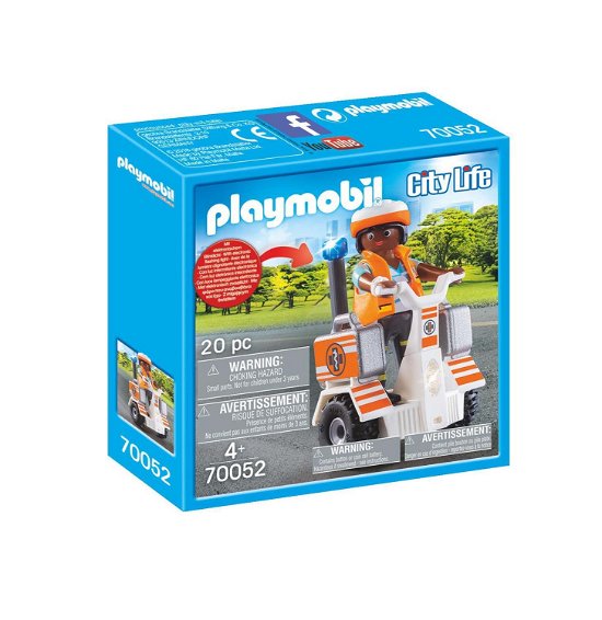 Cover for Playmobil · Playmobil 70052 Eerste Hulp Balans Racer (Leketøy) (2020)