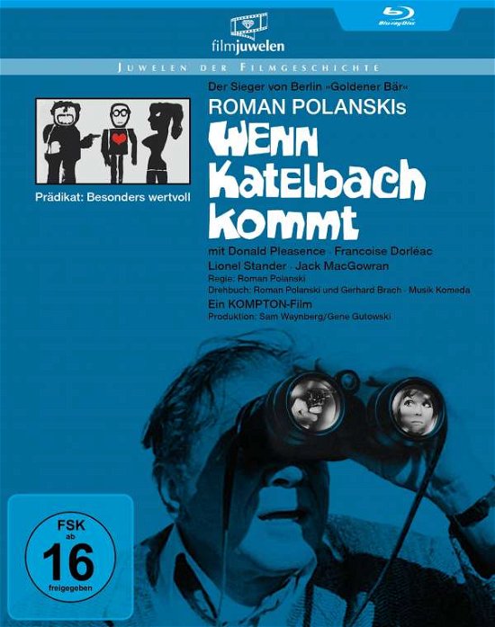 Cover for Roman Polanski · Wenn Katelbach Kommt...(filmjuwel (Blu-ray) (2019)