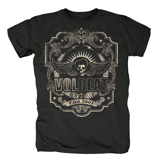 Cover for Volbeat · Flourish Black (T-shirt) [size XXL] (2013)