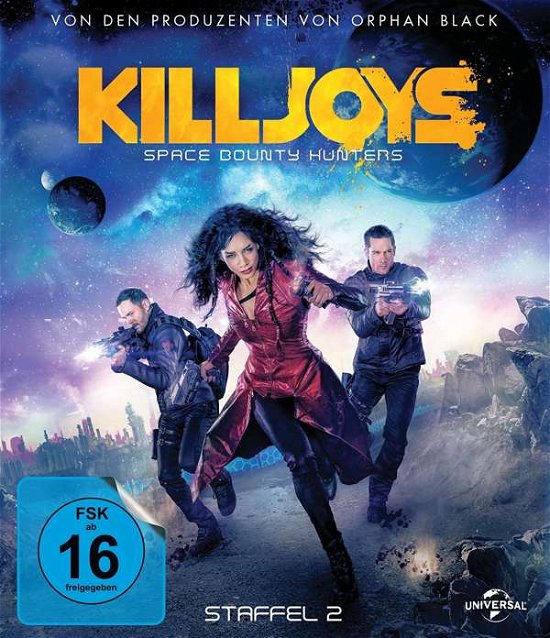 Cover for Killjoys-space Bounty Hunters (Tv-series) · Staffel 2 (Space Bounty Hunters) (Blu-ray) (2016)