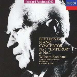 Beethoven:piano Concertos 2 & 5 - Wilhelm Bachhaus - Musik - DECCA - 4988005359520 - 13. november 2015
