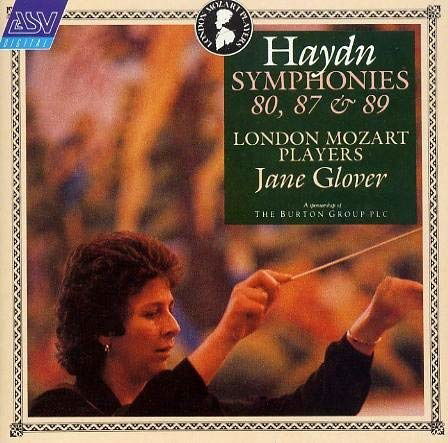 Cover for Joseph Haydn · Symphonies 80, 87 &amp; 89 (CD)