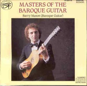 Cover for Barry Mason · Masters of the Baroque Guitar (CD) (2011)