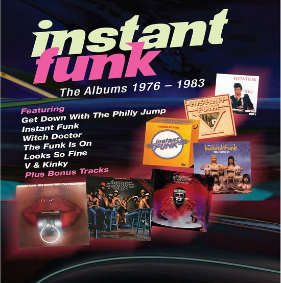 Cover for Instant Funk · Albums 1976-1983 (Clamshell Box) (CD) (2023)