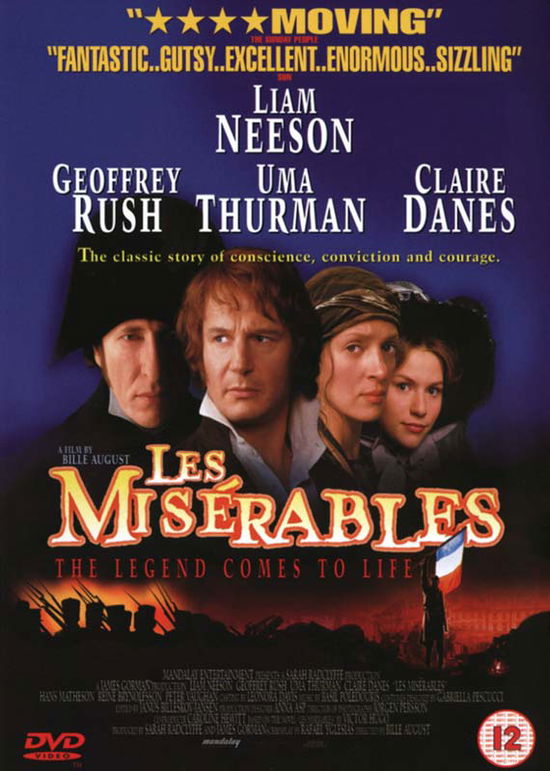 Cover for Les Miserables [edizione: Regn (DVD) (1901)