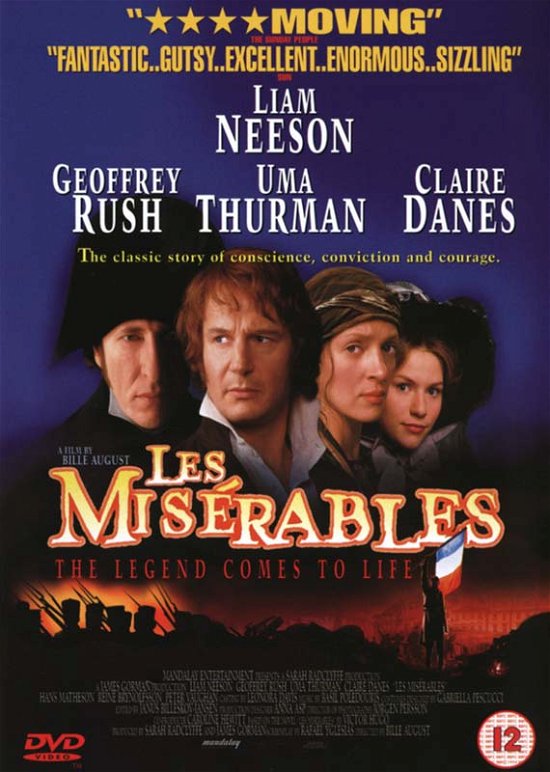Cover for Les Miserables [edizione: Regn (DVD) (1901)