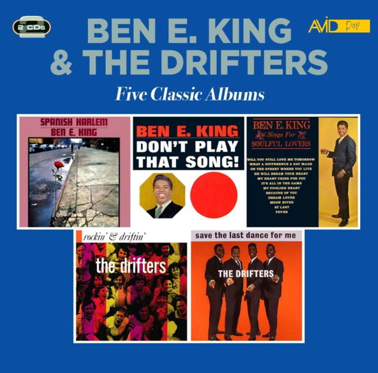 Five Classic Albums - Ben E King / the Drifters - Música - AVID POP - 5022810344520 - 2 de fevereiro de 2024