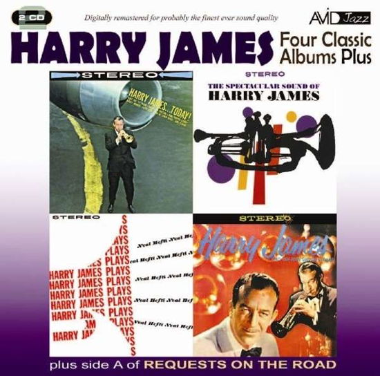 Cover for Harry James · Four Classic Albums Plus (Harry James And His New Swingin Band / Harry James Today / Harry James Plays Neal Hefti / The Spectacular Sound Of Harry James) (CD) (2015)