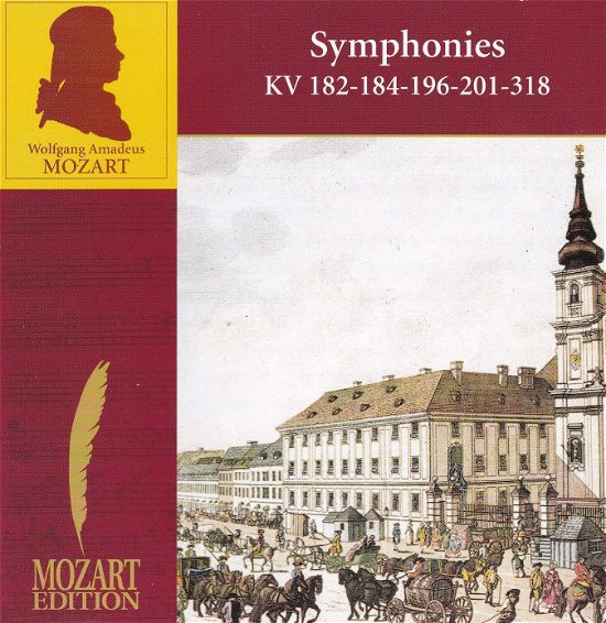 Cover for Mozart Akademie Amsterdam / Linden Jaap Ter · Symphonies Nos. 24 7 26 / 29 / 32 / Symphony in D Major Kv 196 (CD) (1997)