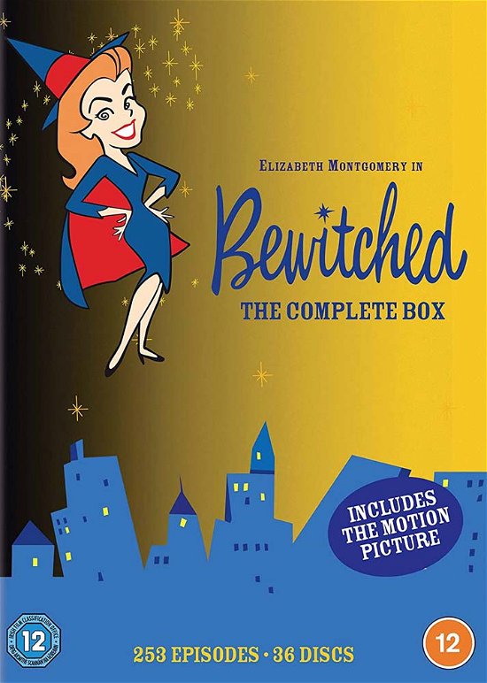 Cover for Bewitched  Complete Seasons 18  Set · Bewitched Seasons 1 to 8 Complete Collection (DVD) (2021)