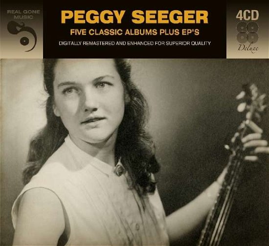Cover for Peggy Seeger · Five Classic Albums Plus Ep's (CD) [Deluxe edition] (2019)