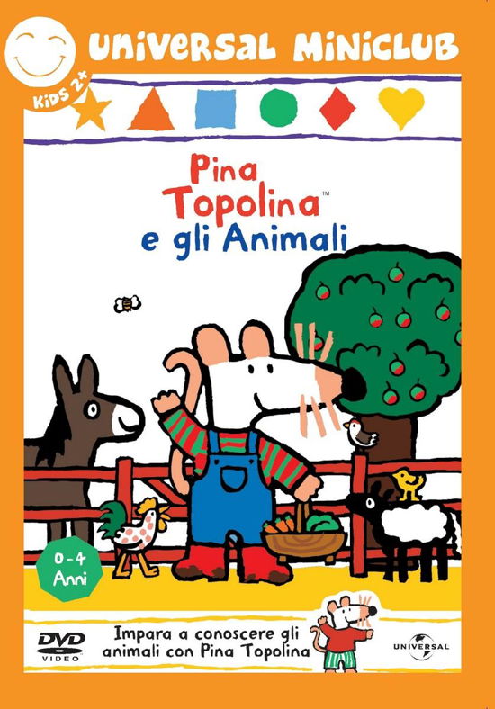 Cover for Pina Topolina · Pina Topolina - Gli Animali (DVD)